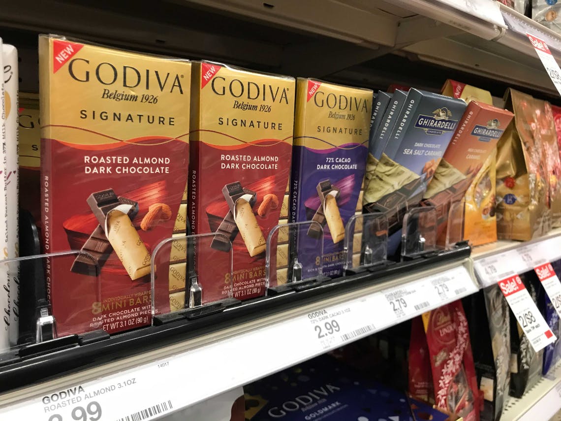 Godiva Signature Chocolate Bars, Only 0.90 at Target The Krazy
