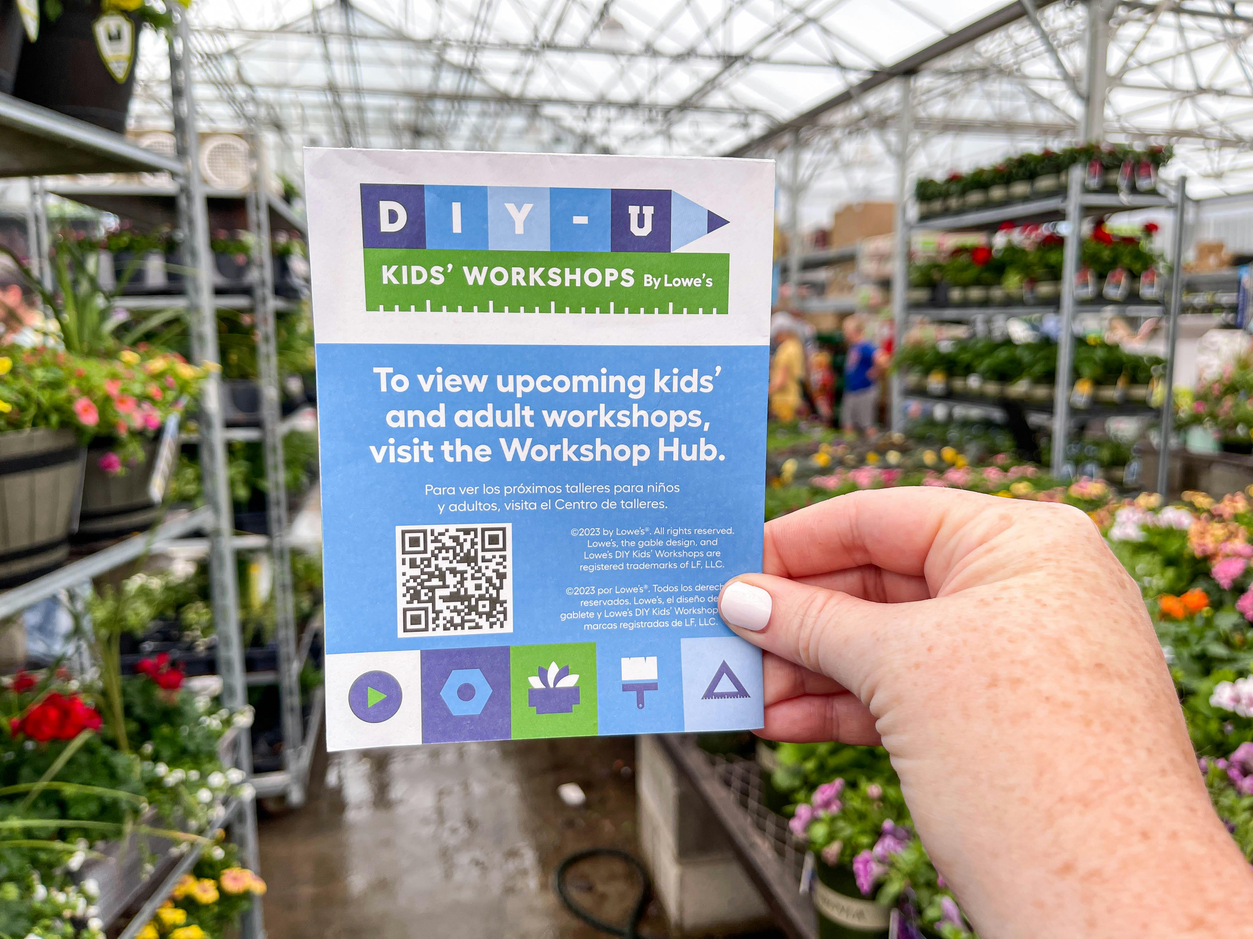 Image of Lowe's Garden DIY workshops