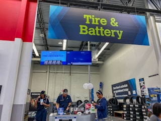 Sam's Club tire and battery center