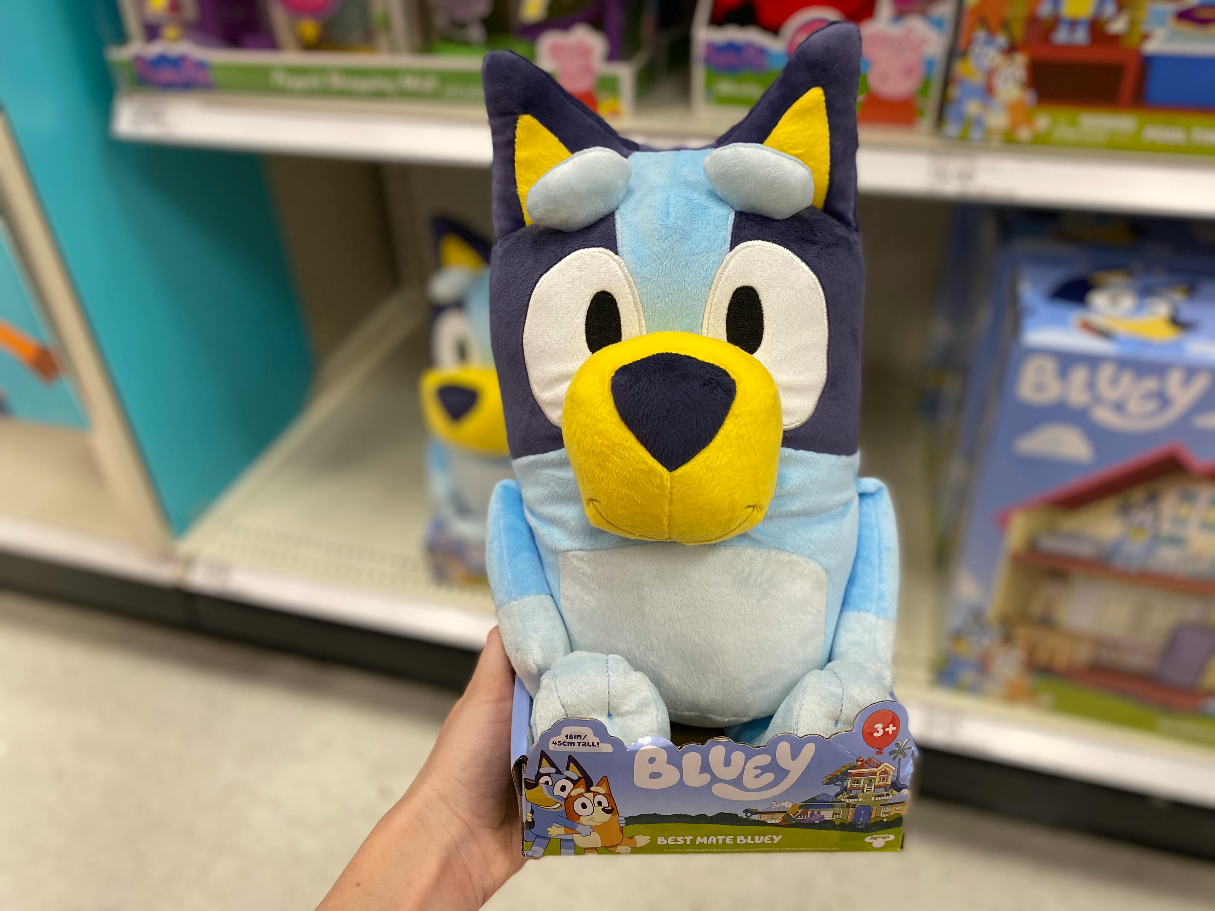 bluey jumbo plush target