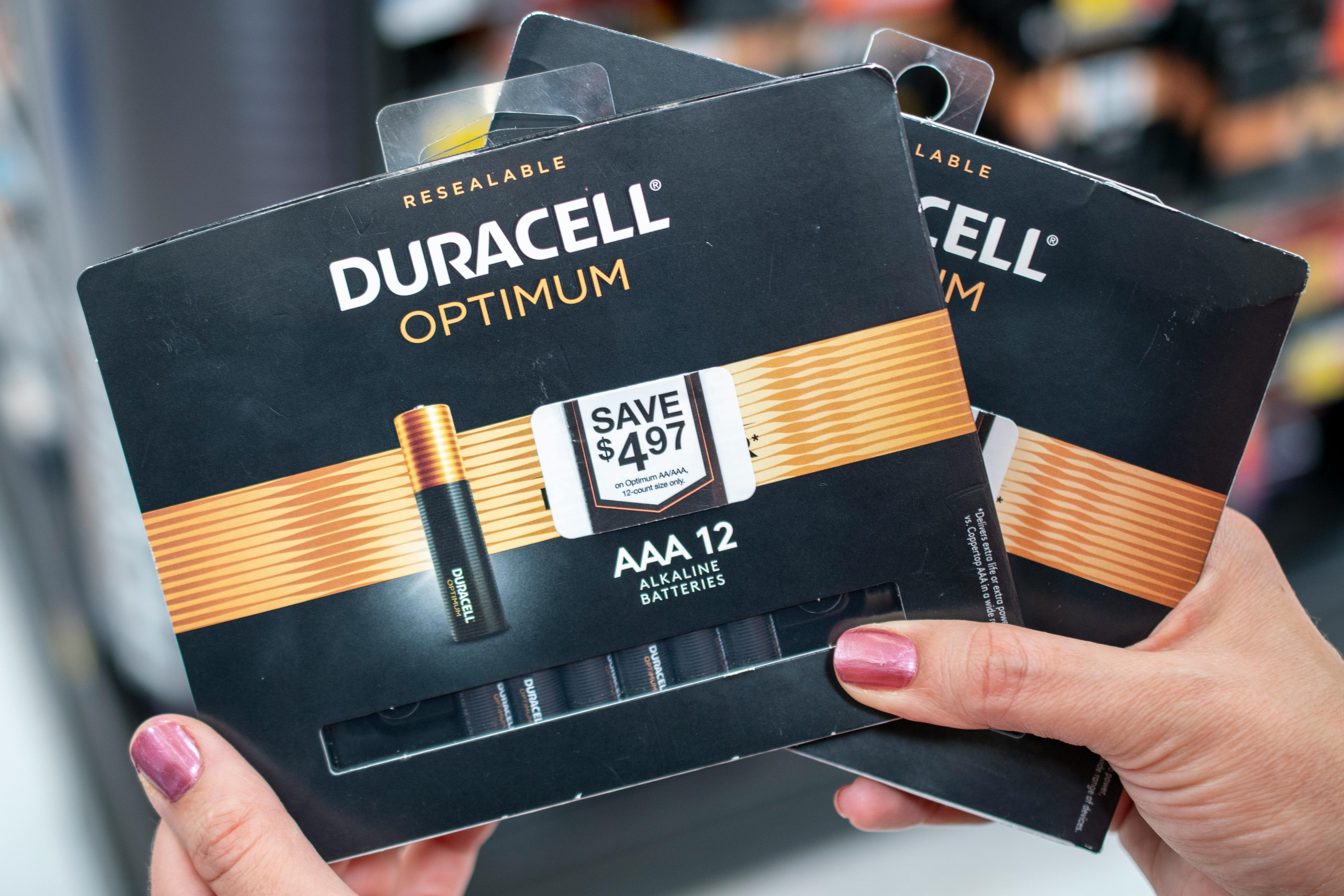 Free Duracell Optimum Batteries for Rewards Members at Office Depot