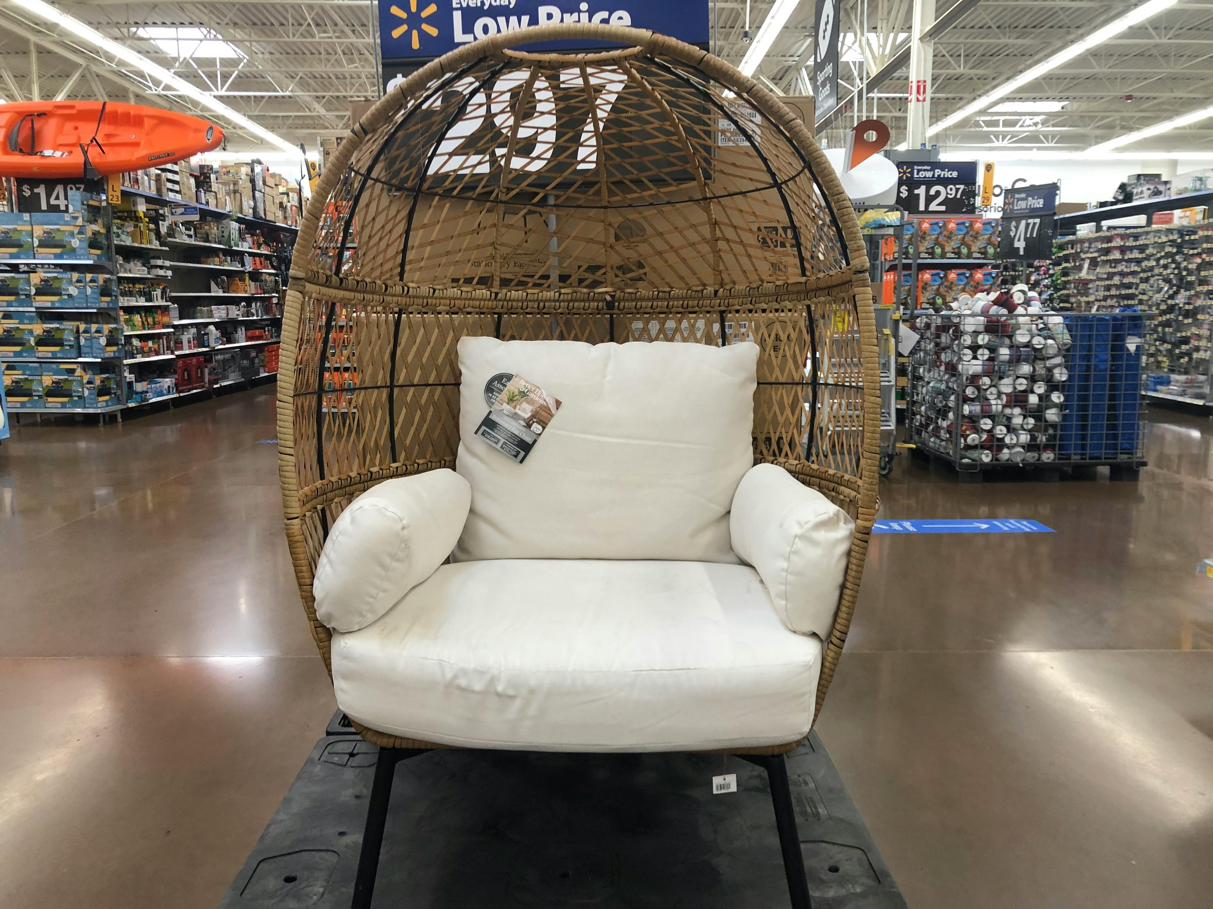 Egg Chair In Stock At Walmart The Krazy Coupon Lady