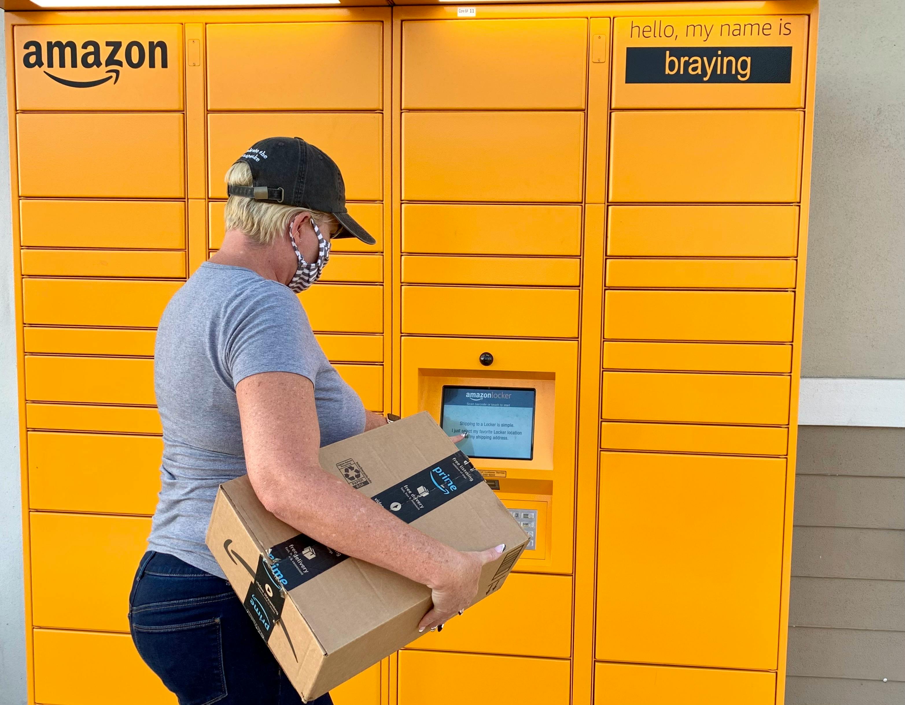 How to print a return shipping label on amazon