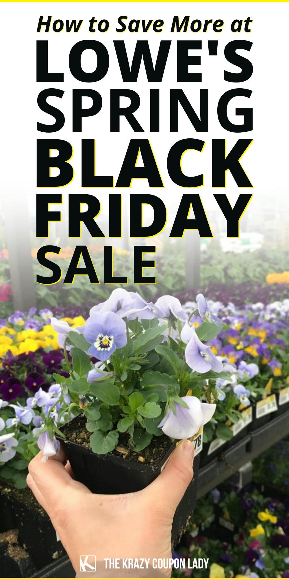 Best Deals for Lowe's 2022 Spring Black Friday