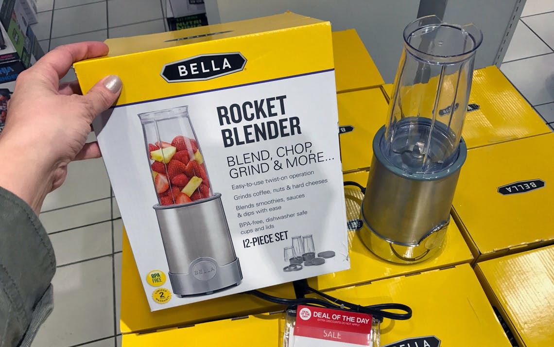 bella rocket blender crush ice