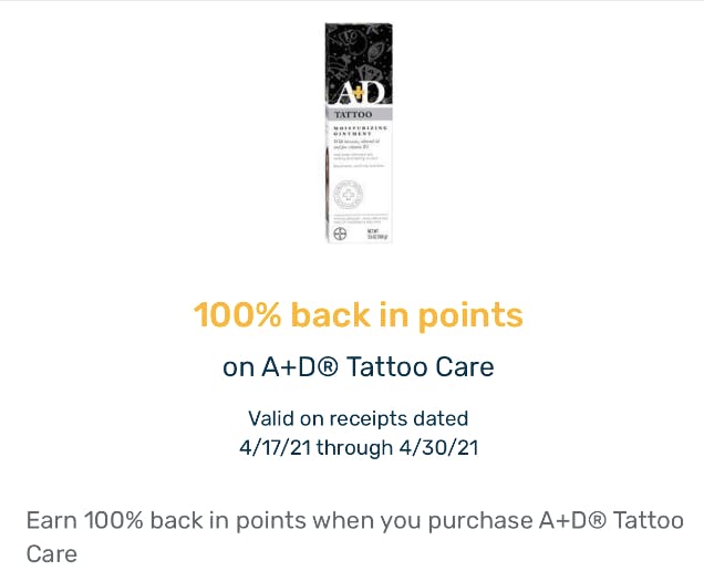 A+D Tattoo Ointment Easy Freebie at CVS The Krazy A+D Tattoo Ointmen