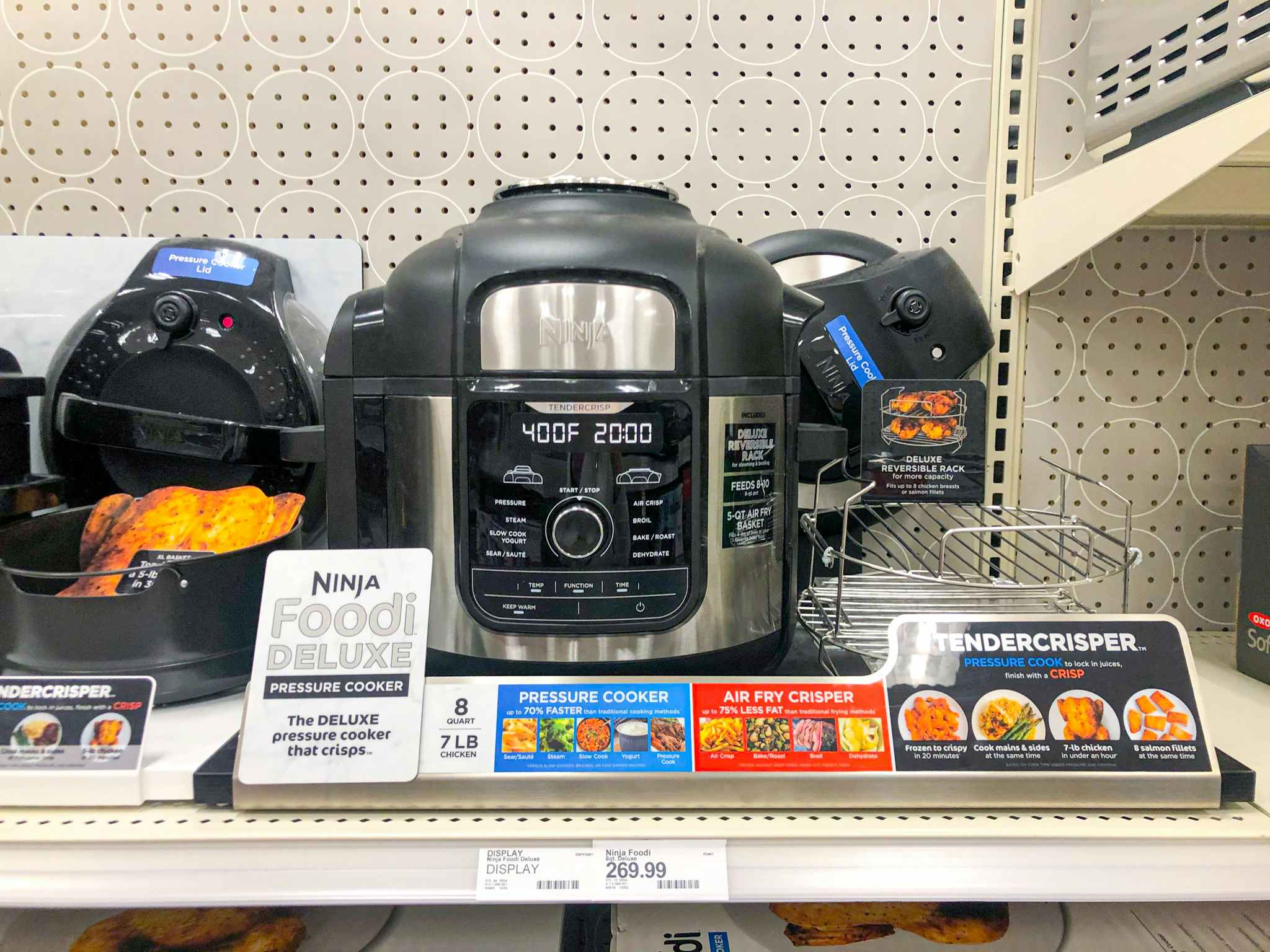 kitchen appliance on store shelf