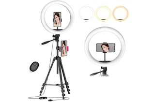 amazon selfie ring light tripod 1620664265 1620664265