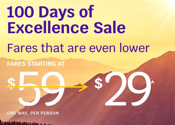 Avelo Airlines $29 sale