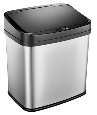 best buy insignia 8 gallon automatic trash can stock image 2021 1620393842 1620393842