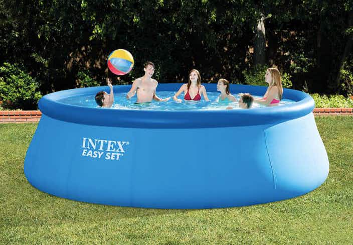 best buy Intex 4-Foot Inflatable Pool With Ladder & Pump stock image 2021