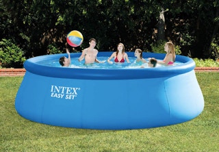 best buy Intex 4-Foot Inflatable Pool With Ladder & Pump stock image 2021
