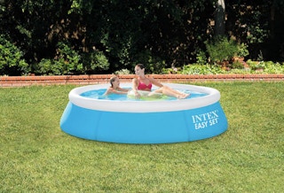 best buy Intex 6ftx20in Easy Set Inflatable Outdoor Kids Swimming Pool stock image 2021