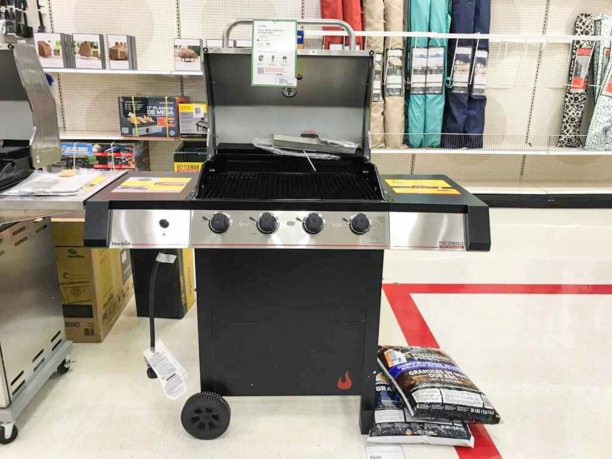 char-broil gas grill at target