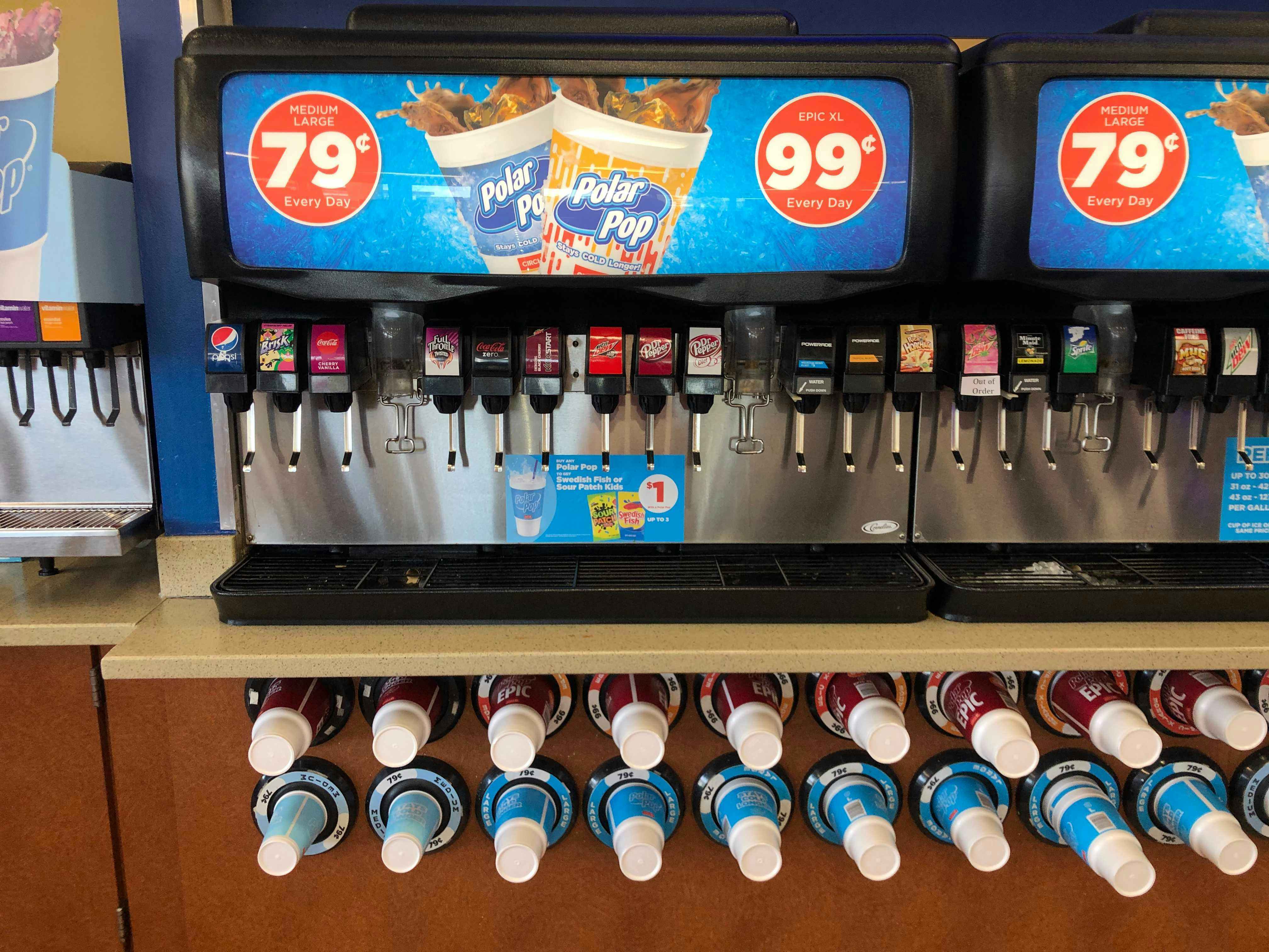 circle k soda fountains in store 