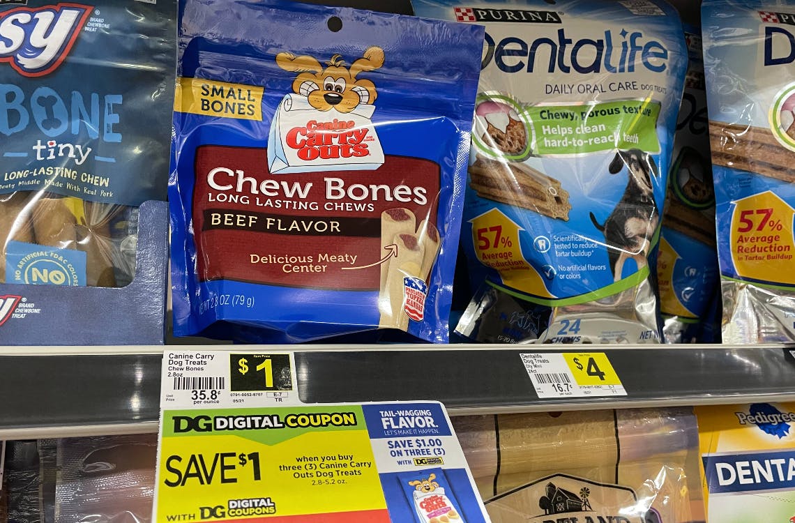 Canine Carry Outs Dog Treats, Only 0.67 at Dollar General The Krazy