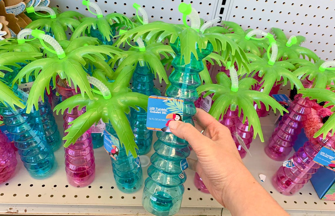 LED Summer Tumblers, Now at Dollar Tree The Krazy Coupon Lady