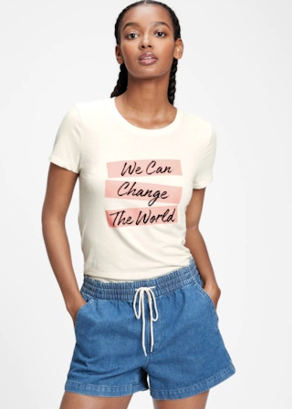 gap factory Favorite Graphic T-Shirt stock image 2021