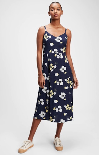 gap factory Print Cami Midi Dress stock image 2021