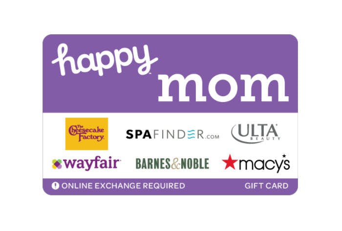 A gift card for Mother's DAy.