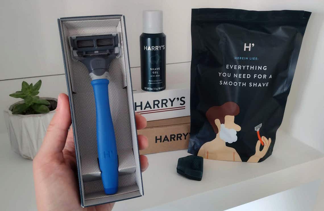 harrys shave club trial set