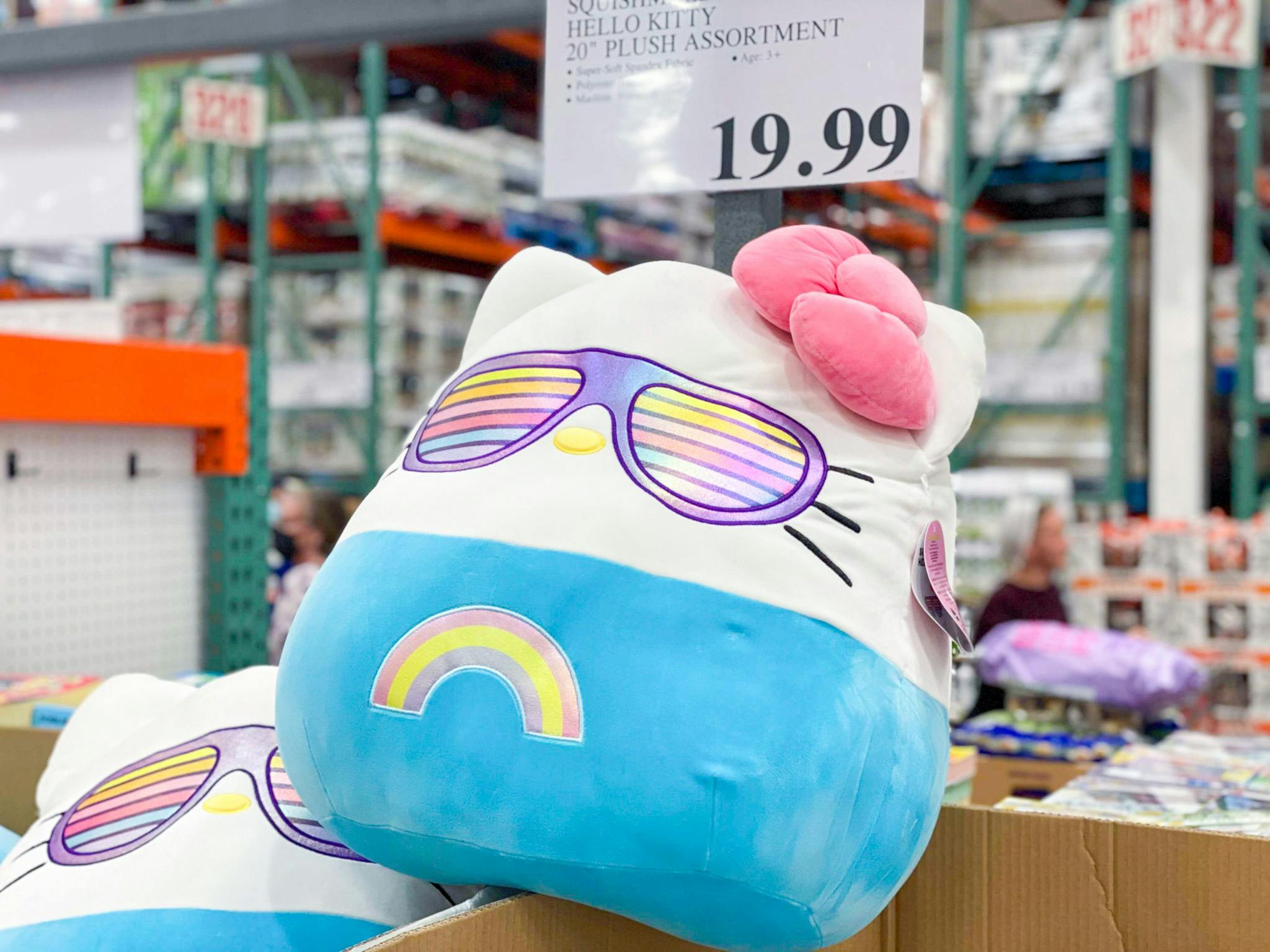 New Hello Kitty 20" Squishmallows Arriving in Costco Stores - Priced at