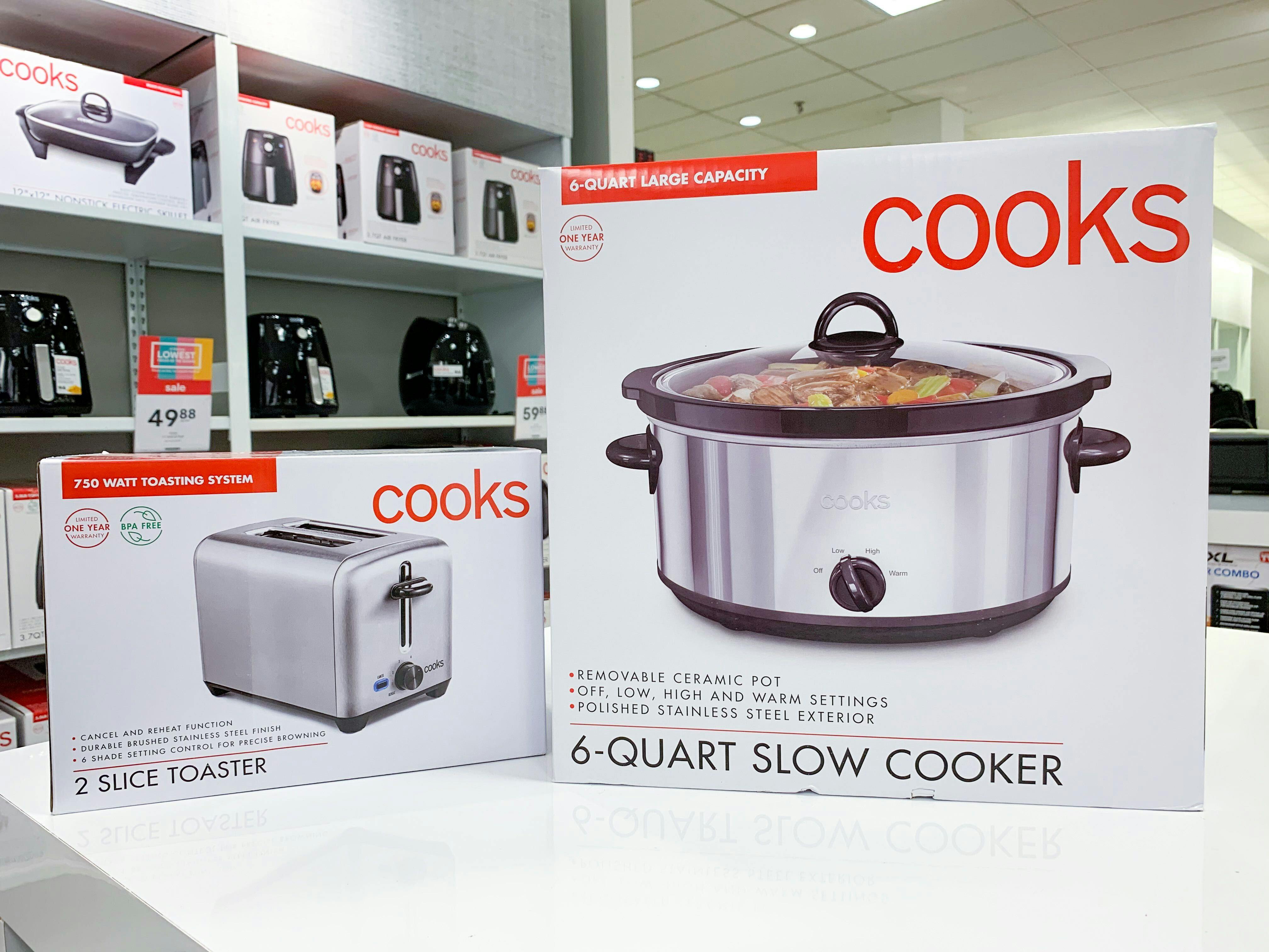 JCPenney Cook's small kitchen appliances