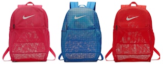 Three Nike backpacks