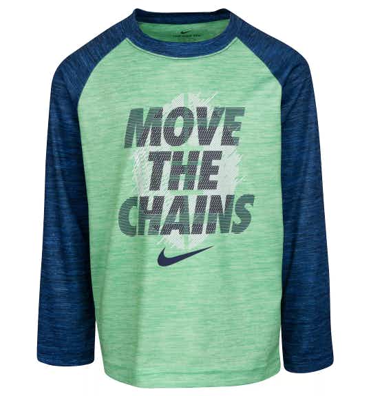 kohls Boys 4-7 Nike Dri-FIT Move The Chains Raglan Tee stock image 2021
