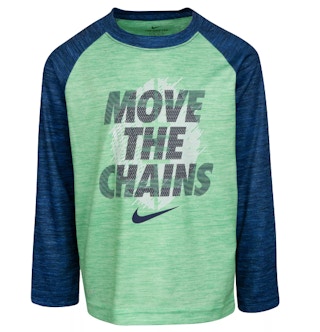 kohls Boys 4-7 Nike Dri-FIT Move The Chains Raglan Tee stock image 2021