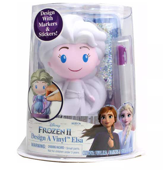 kohls Disney's Frozen 2 Design a Vinyl Elsa Figure stock image 2021