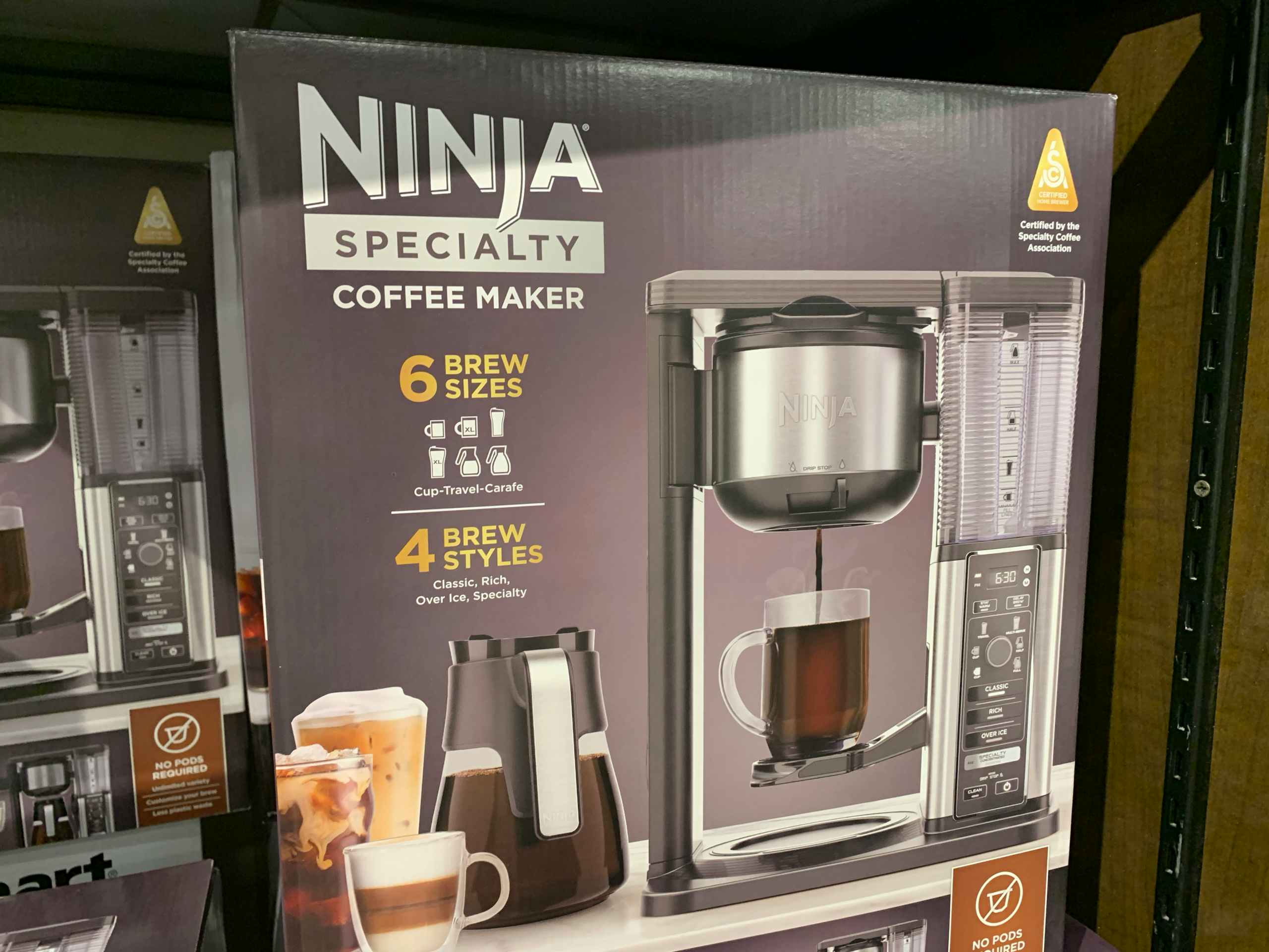 kohls ninja specialty coffee maker in store image 2021