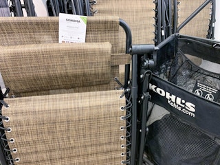 kohls sonoma goods for life antigravity chair in store image 2021 fjf