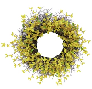 kohls Sonoma Goods For Life Artificial Forsythia Wreath stock image 2021
