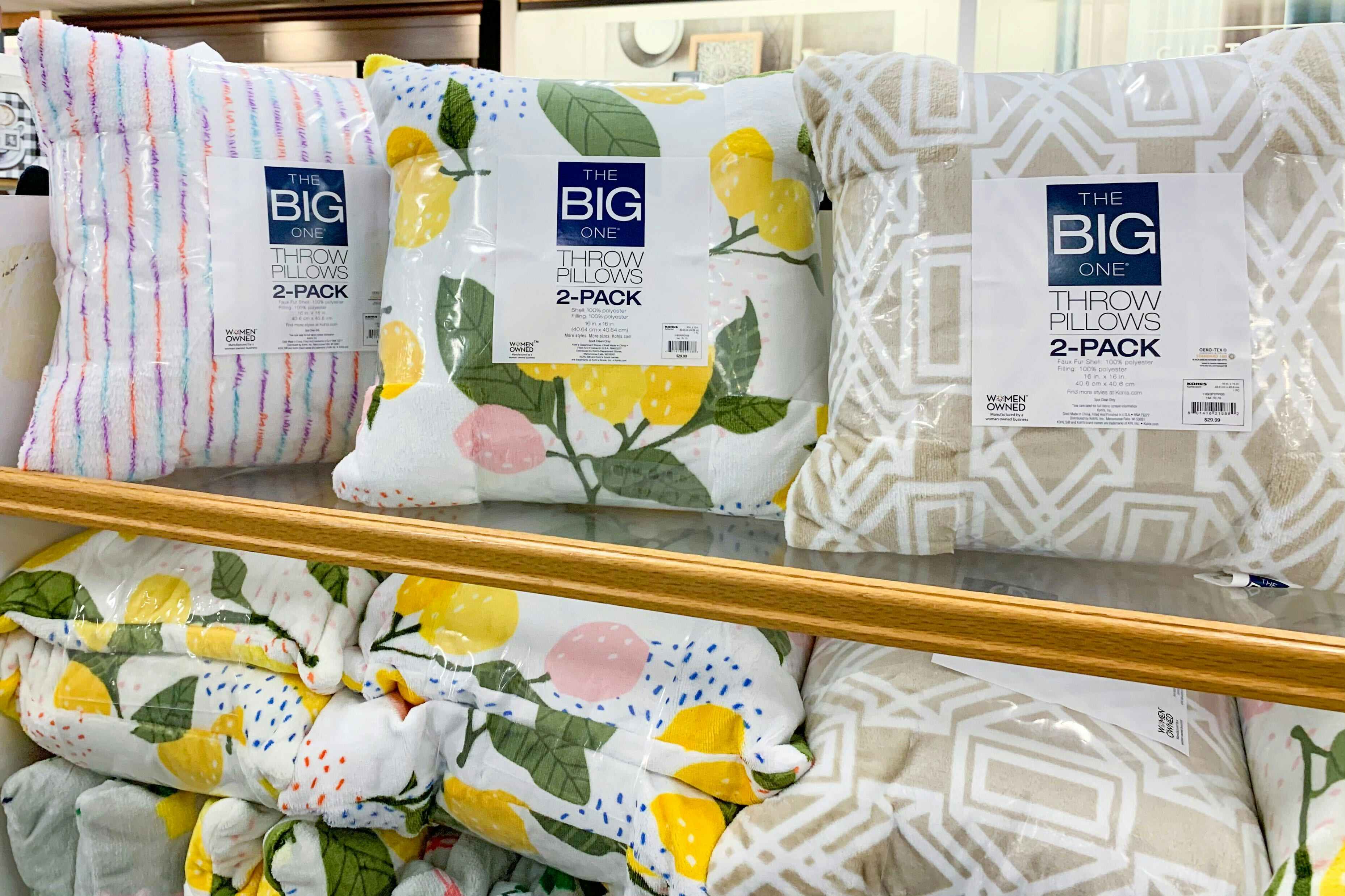 the big one 2-pack pillows kohls