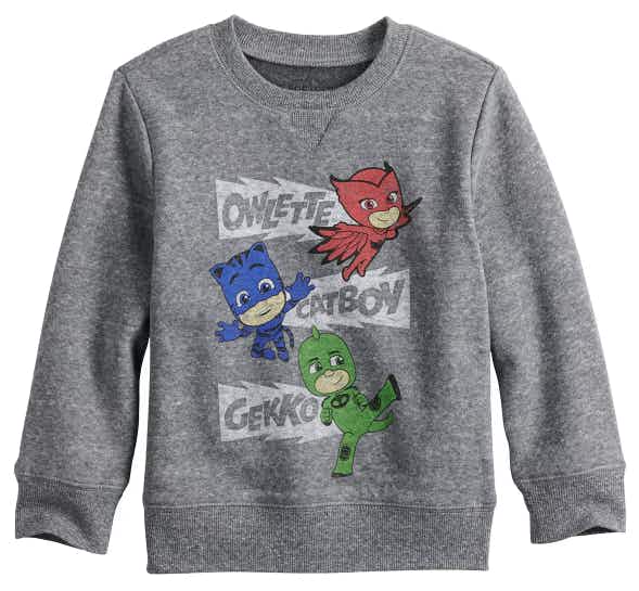 kohls Toddler Boy Jumping Beans PJ Masks Graphic Sweatshirt stock image 2021