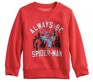 kohls Toddler Boy Jumping Beans Spider-Man Graphic Sweatshirt stock image 2021