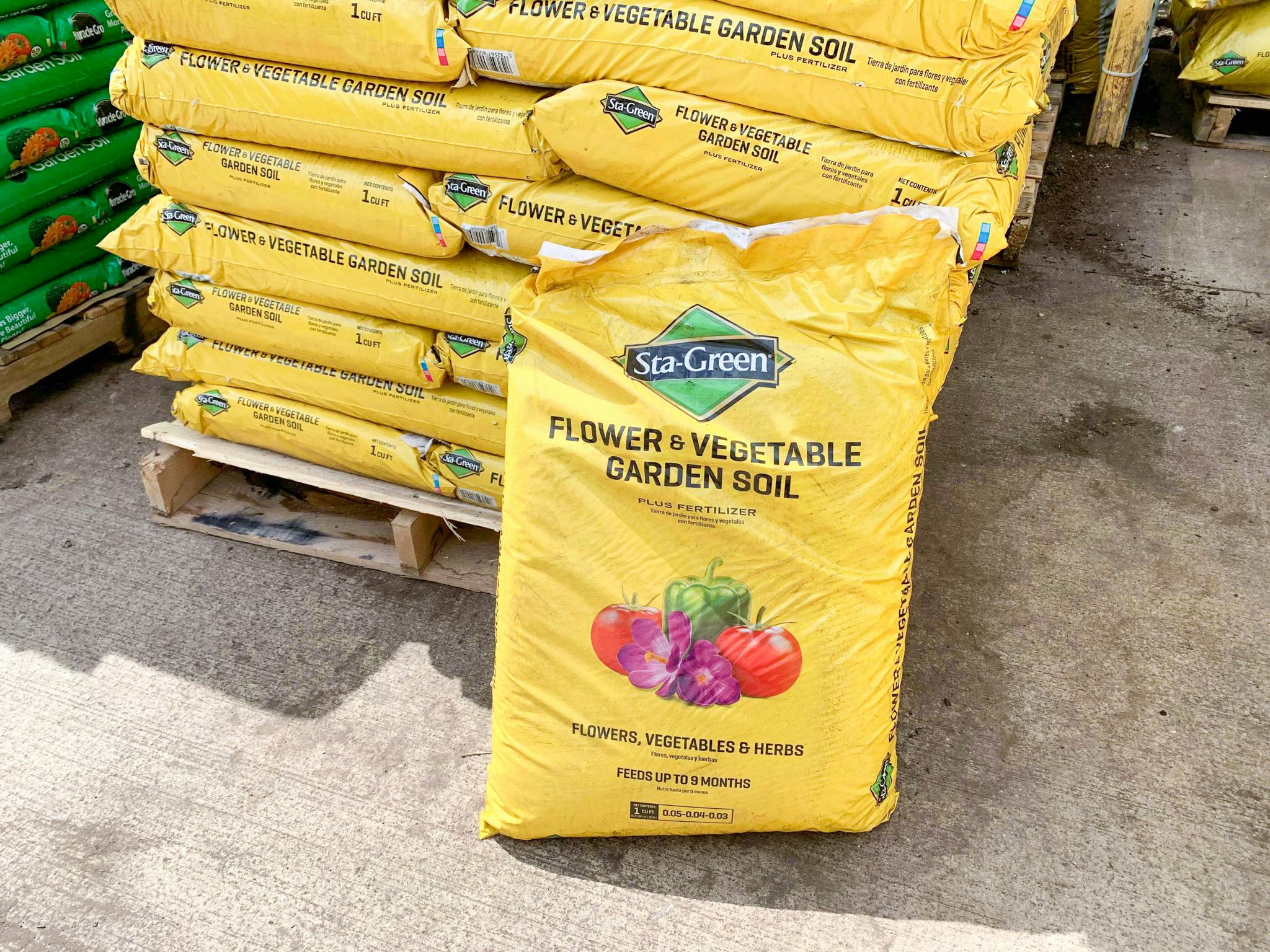 sta-green all purpose garden soil