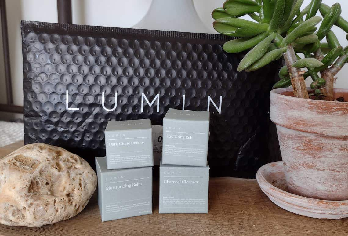 lumin skin care free trial set