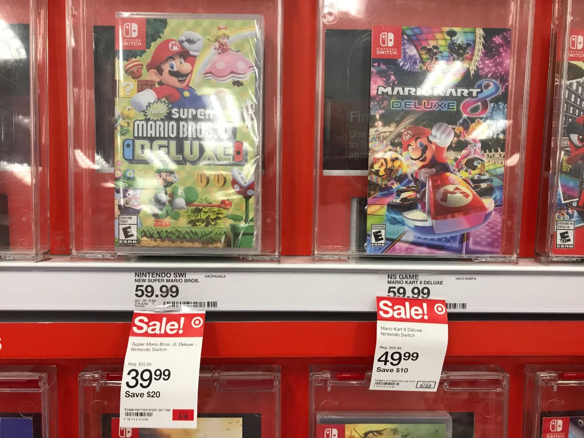 Nintendo Switch Video Games, as Low as 18.99 at Target The Krazy