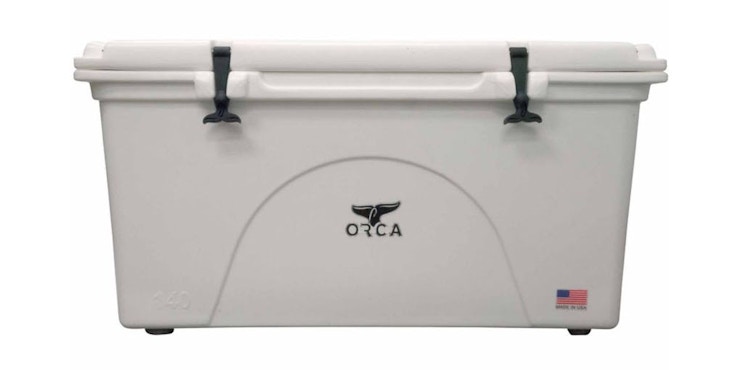 An ORCA hard cooler.