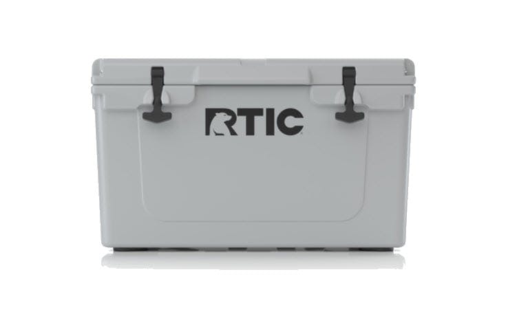 An RTIC hard cooler.