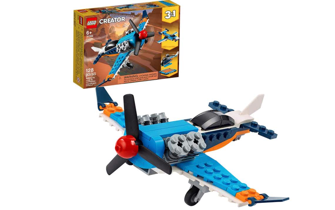 Amazon-lego-propeller-plane-building-set