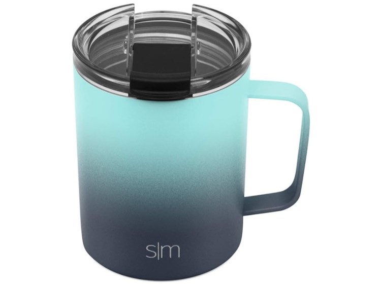 A coffee mug.