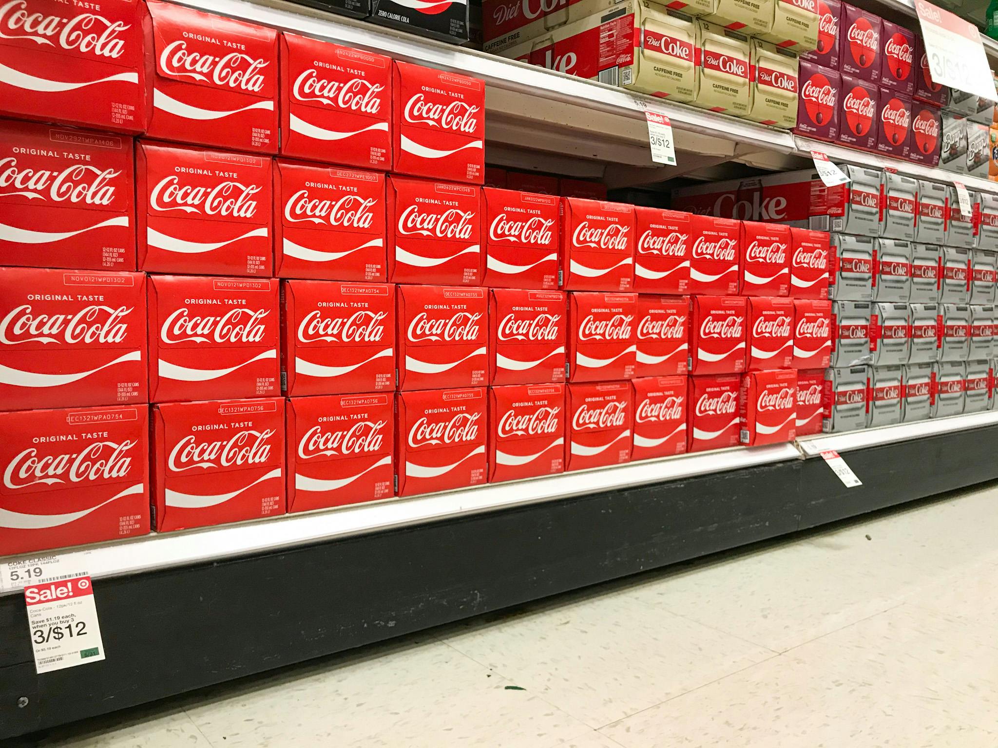 Coca-Cola & Pepsi 12-Packs, Only $2.85 at Target - The Krazy Coupon Lady