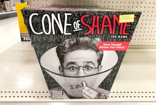 board game on shelf