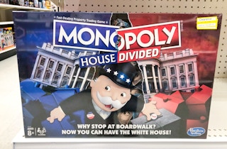 board game on shelf