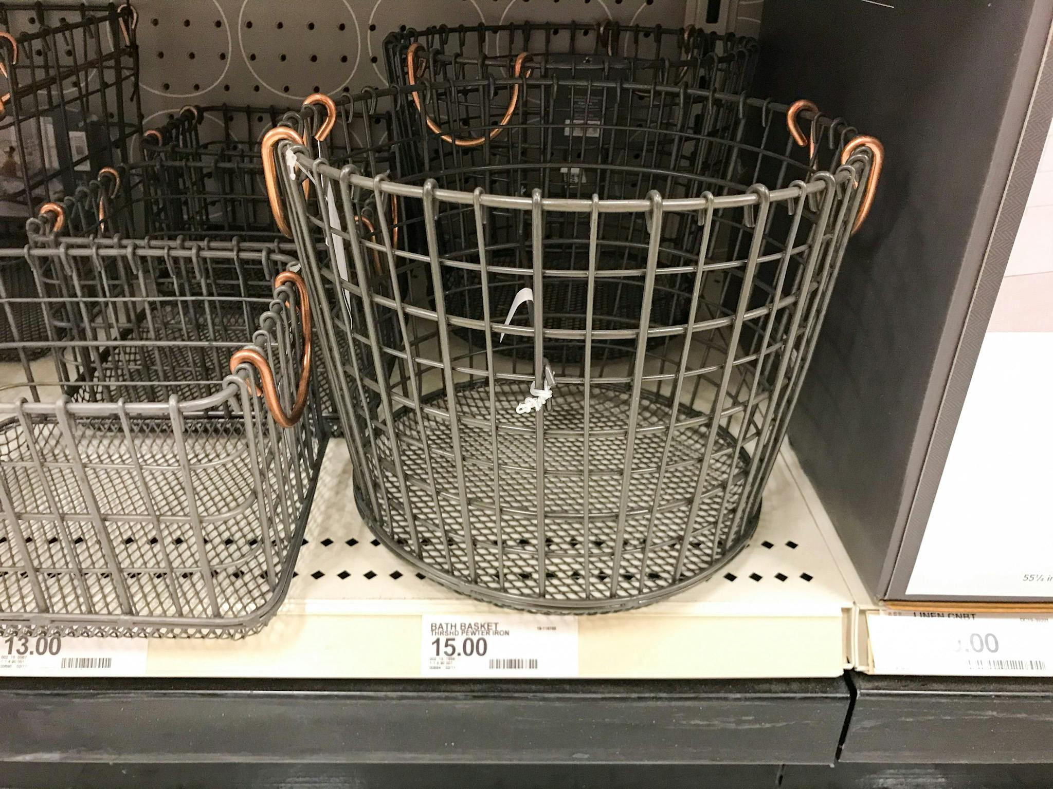 Threshold Wire Round Basket, Only 7.84 at Target The Krazy Coupon Lady