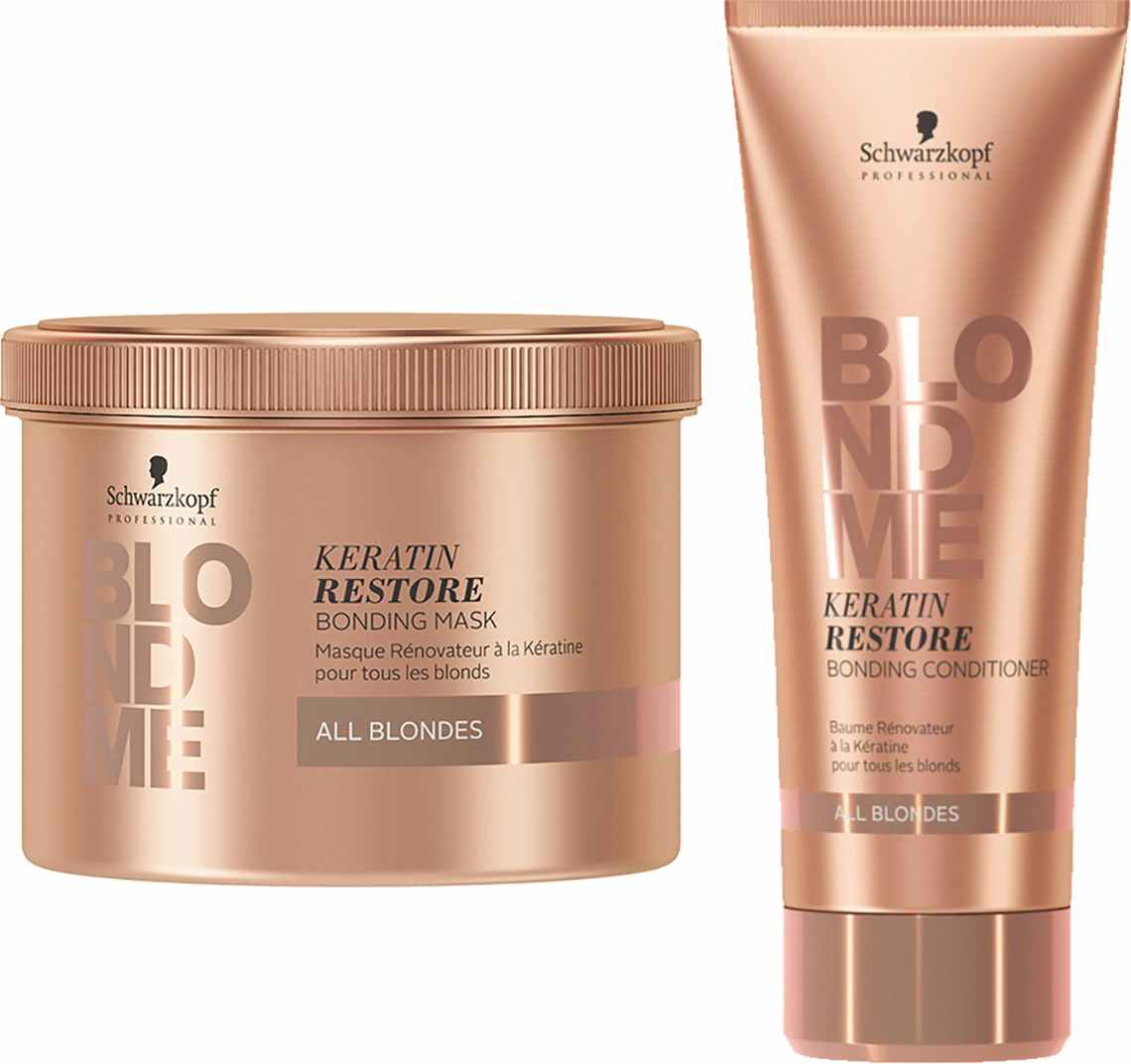 Two Blondme hair products