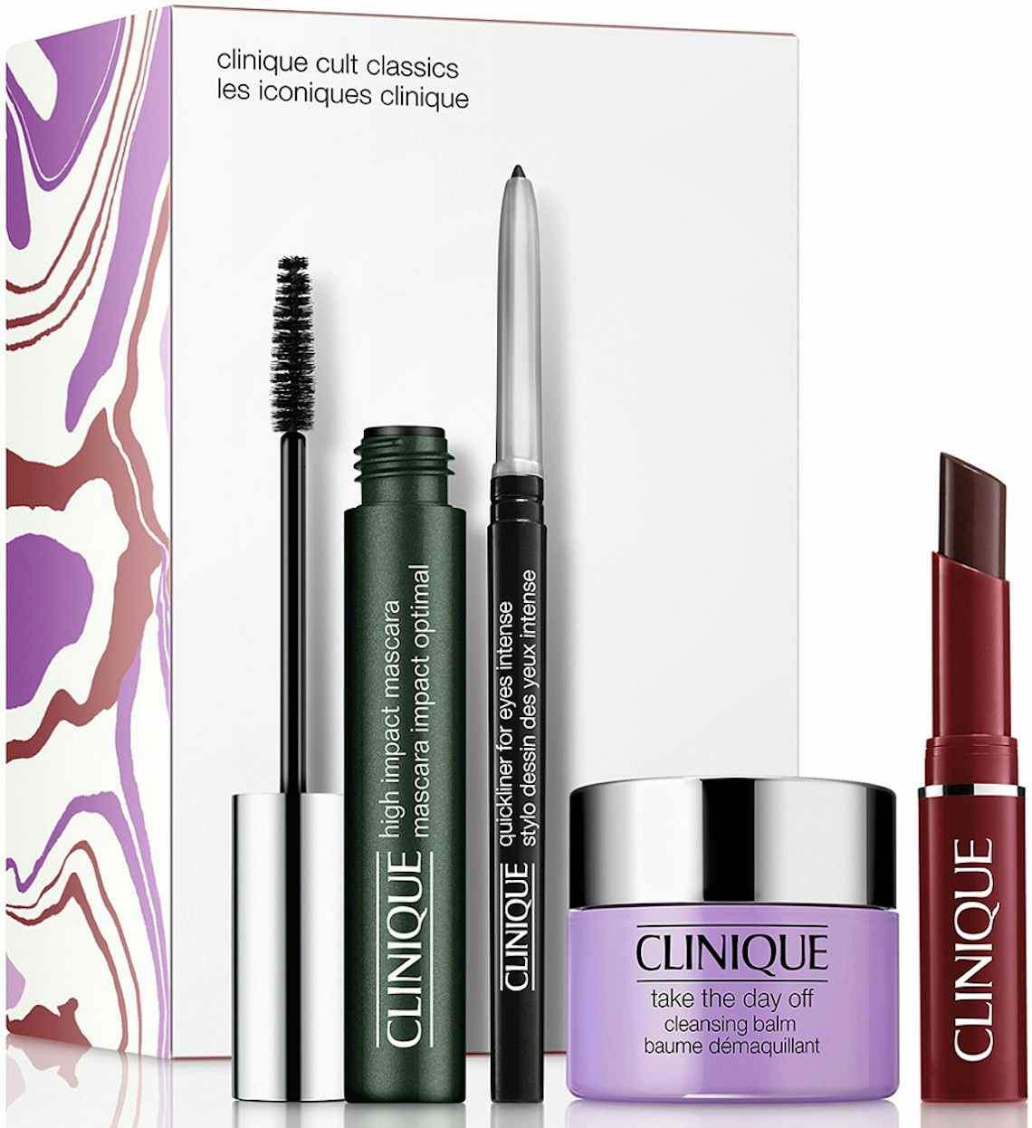 Stock photo of Clinique makeup set
